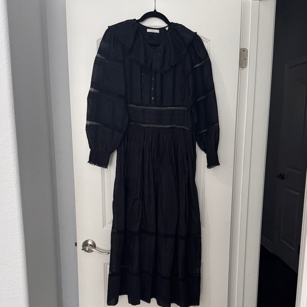 Doen Black Long Sleeve Dress